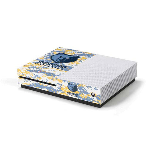 NBA Memphis Grizzlies Digi Camo Xbox One S Console Skin