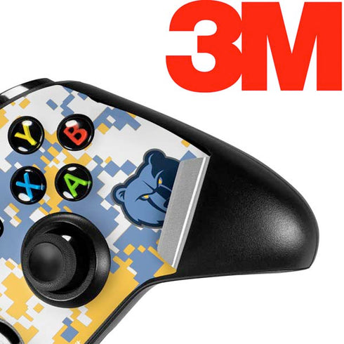 NBA Memphis Grizzlies Digi Camo Xbox One S Controller Skin