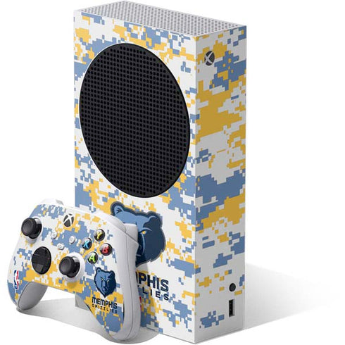 NBA Memphis Grizzlies Digi Camo Xbox Series S Bundle Skin