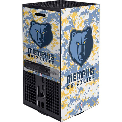 NBA Memphis Grizzlies Digi Camo Xbox Series X Bundle Skin