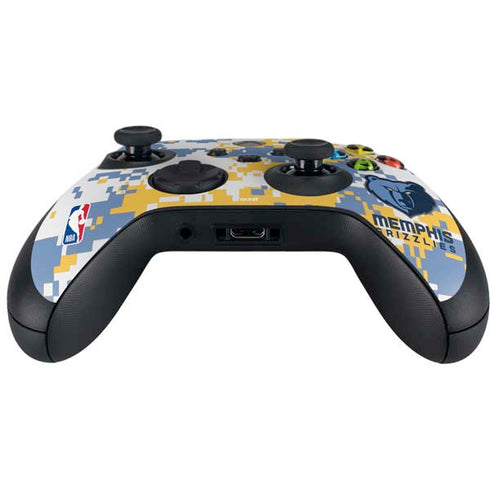 NBA Memphis Grizzlies Digi Camo Xbox Series X Controller Skin