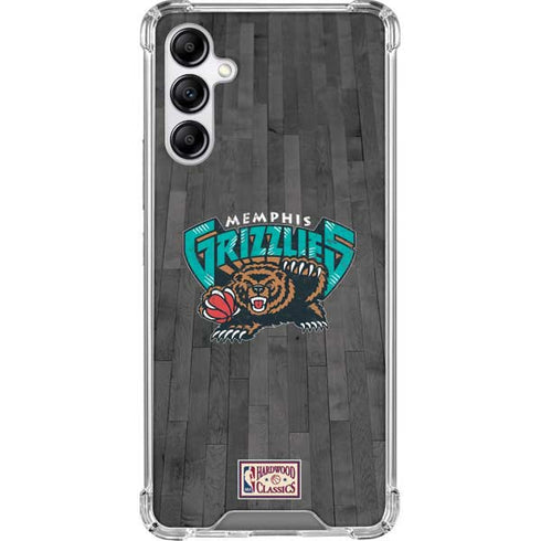 NBA Memphis Grizzlies Hardwood Classics Galaxy A14 5G Clear Case
