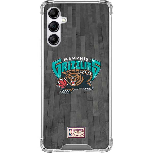 NBA Memphis Grizzlies Hardwood Classics Galaxy A15 5G Clear Case