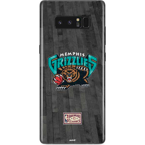 NBA Memphis Grizzlies Hardwood Classics Galaxy Note 8 Skin