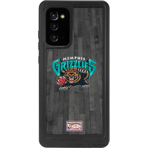 NBA Memphis Grizzlies Hardwood Classics Galaxy Note20 5G Waterproof Case