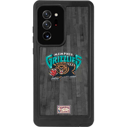 NBA Memphis Grizzlies Hardwood Classics Galaxy Note20 Ultra 5G Waterproof Case