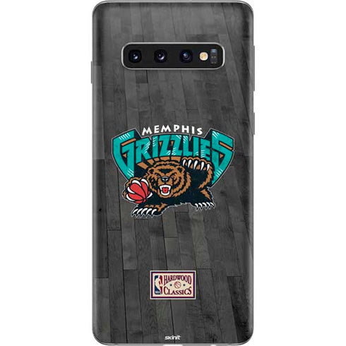 NBA Memphis Grizzlies Hardwood Classics Galaxy S10 Skin