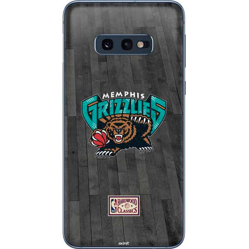 NBA Memphis Grizzlies Hardwood Classics Galaxy S10e Skin