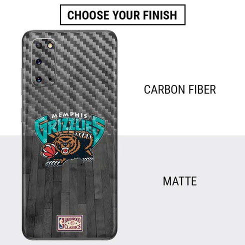 NBA Memphis Grizzlies Hardwood Classics Galaxy S20 Skin