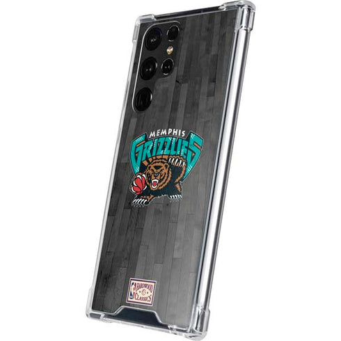 NBA Memphis Grizzlies Hardwood Classics Galaxy S22 Ultra Clear Case