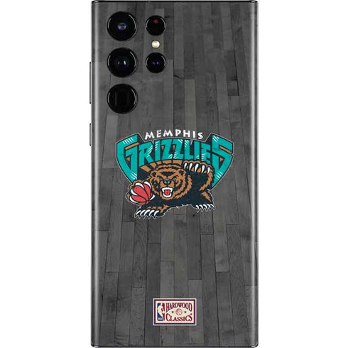 NBA Memphis Grizzlies Hardwood Classics Galaxy S22 Ultra Skin