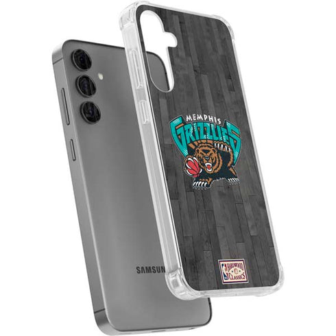 NBA Memphis Grizzlies Hardwood Classics Galaxy S24 Plus Clear Case