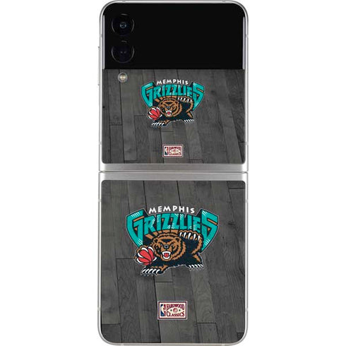NBA Memphis Grizzlies Hardwood Classics Galaxy Z Flip3 5G Skin