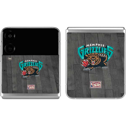 NBA Memphis Grizzlies Hardwood Classics Galaxy Z Flip4 5G Skin