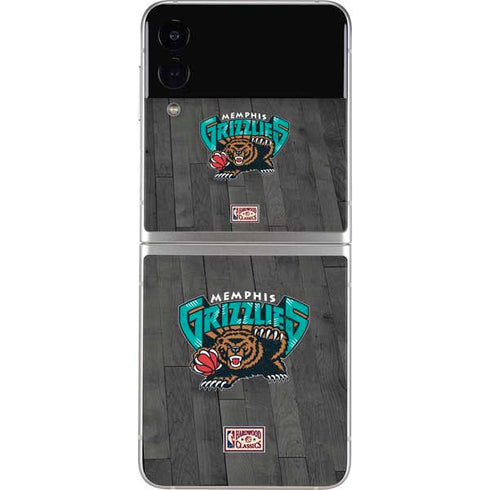 NBA Memphis Grizzlies Hardwood Classics Galaxy Z Flip4 5G Skin