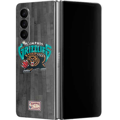 NBA Memphis Grizzlies Hardwood Classics Galaxy Z Fold4 5G Skin