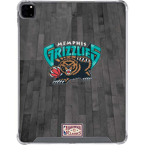 NBA Memphis Grizzlies Hardwood Classics iPad Pro 12.9in (2020) Clear Case