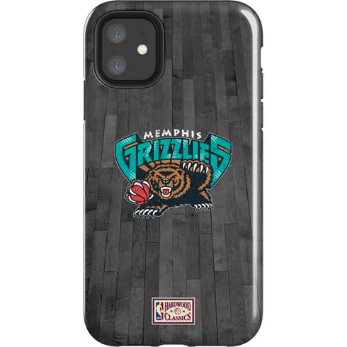 NBA Memphis Grizzlies Hardwood Classics iPhone 11 Impact Case