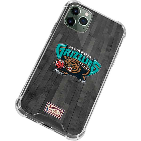NBA Memphis Grizzlies Hardwood Classics iPhone 11 Pro Max Clear Case
