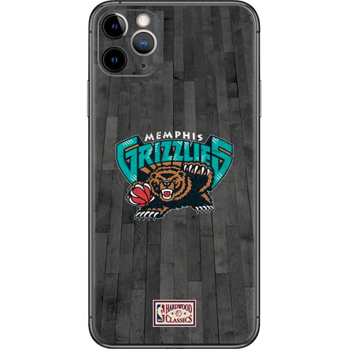 NBA Memphis Grizzlies Hardwood Classics iPhone 11 Pro Max Skin