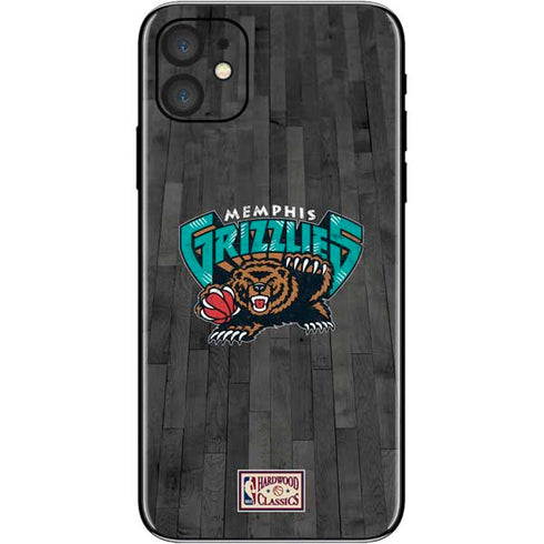 NBA Memphis Grizzlies Hardwood Classics iPhone 11 Skin