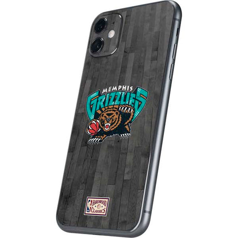 NBA Memphis Grizzlies Hardwood Classics iPhone 11 Skin