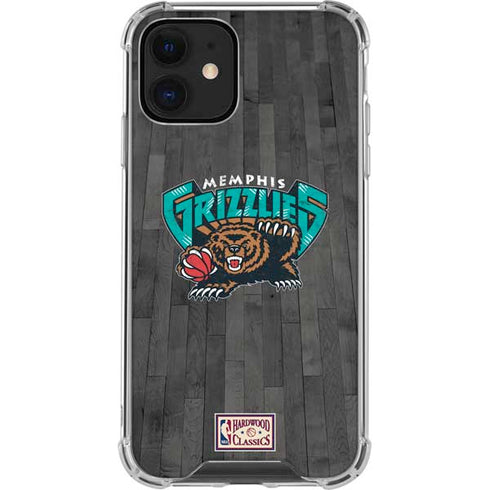 NBA Memphis Grizzlies Hardwood Classics iPhone 12 Mini Clear Case