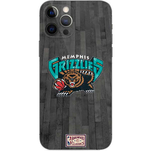 NBA Memphis Grizzlies Hardwood Classics iPhone 12 Pro Skin