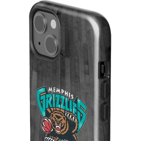 NBA Memphis Grizzlies Hardwood Classics iPhone 15 Plus Impact Case