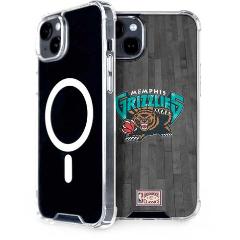 NBA Memphis Grizzlies Hardwood Classics iPhone 14 Plus MagSafe Case