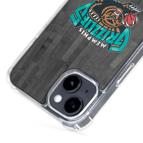 NBA Memphis Grizzlies Hardwood Classics iPhone 15 Plus MagSafe Case