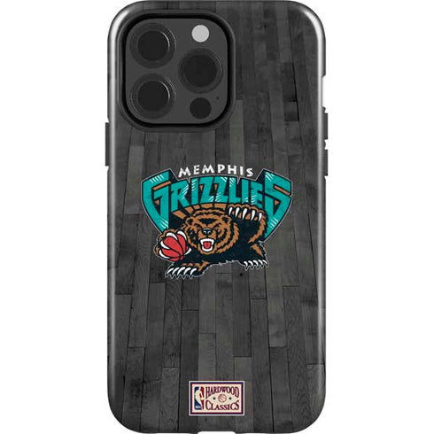 NBA Memphis Grizzlies Hardwood Classics iPhone 14 Pro Impact Case