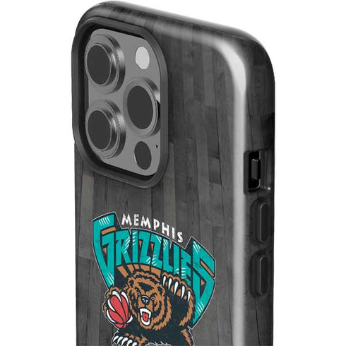 NBA Memphis Grizzlies Hardwood Classics iPhone 15 Pro Impact Case