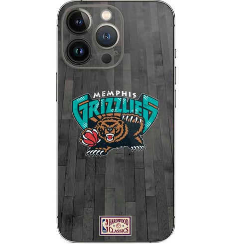 NBA Memphis Grizzlies Hardwood Classics iPhone 14 Pro Skin