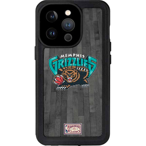 NBA Memphis Grizzlies Hardwood Classics iPhone 14 Pro Waterproof Case