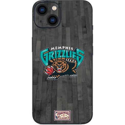 NBA Memphis Grizzlies Hardwood Classics iPhone 15 Skin
