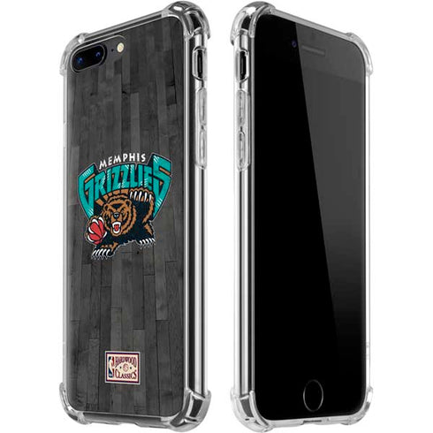 NBA Memphis Grizzlies Hardwood Classics iPhone 7/8 Plus Clear Case
