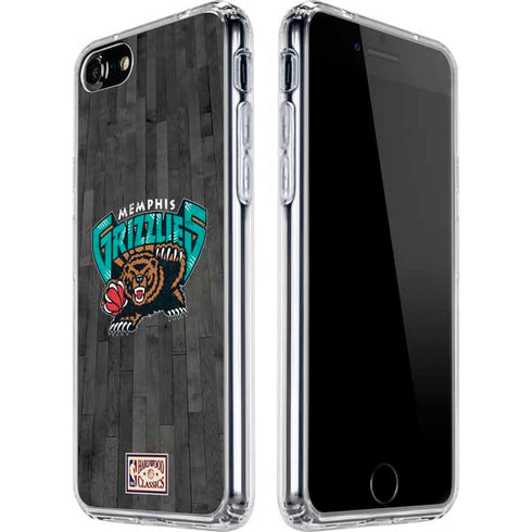 NBA Memphis Grizzlies Hardwood Classics iPhone SE (2nd & 3rd Gen) Clear Case