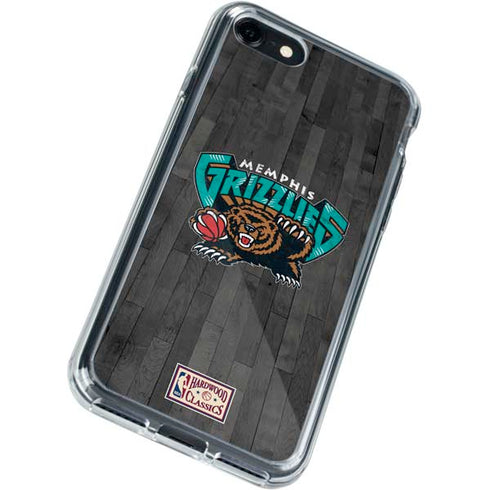 NBA Memphis Grizzlies Hardwood Classics iPhone SE (2nd & 3rd Gen) Clear Case