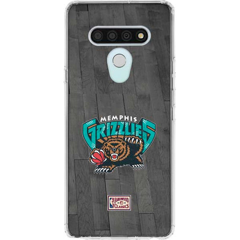 NBA Memphis Grizzlies Hardwood Classics LG Stylo 6 Clear Case