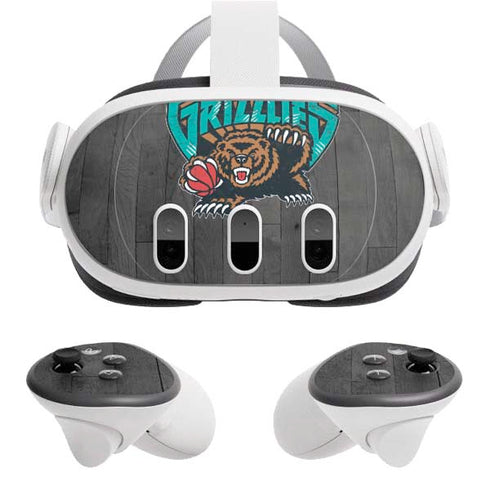 NBA Memphis Grizzlies Hardwood Classics Meta Quest 3 Skin
