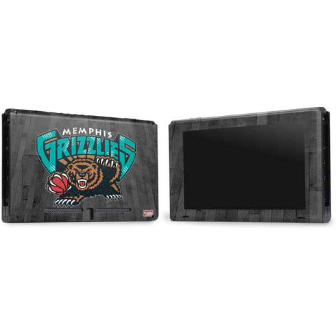 NBA Memphis Grizzlies Hardwood Classics Nintendo Switch Bundle Skin