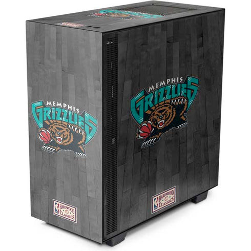NBA Memphis Grizzlies Hardwood Classics NZXT H510 Compact ATX Mid-Tower Case Skin
