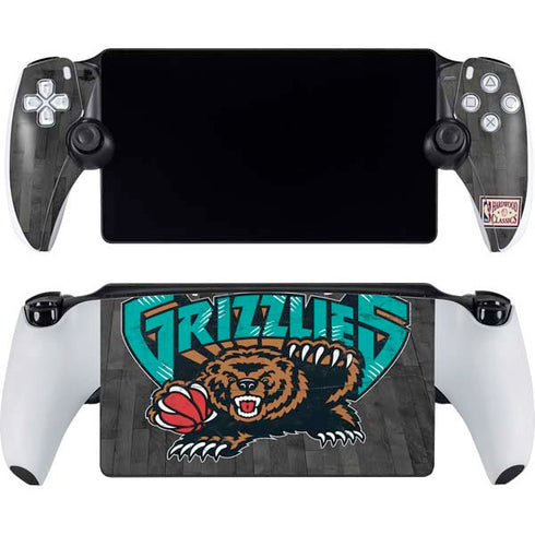 NBA Memphis Grizzlies Hardwood Classics PlayStation Portal Remote Player Skin