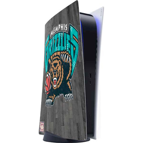 NBA Memphis Grizzlies Hardwood Classics PS5 Digital Edition Console Skin