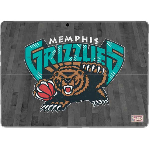 NBA Memphis Grizzlies Hardwood Classics Surface Pro 8 Skin