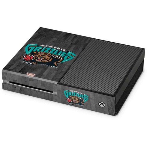 NBA Memphis Grizzlies Hardwood Classics Xbox One Console Skin