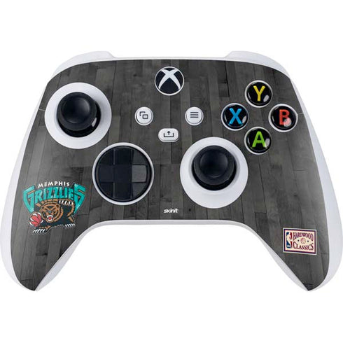 NBA Memphis Grizzlies Hardwood Classics Xbox Series S Controller Skin