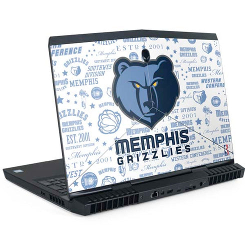 NBA Memphis Grizzlies Historic Blast Dell Alienware Skin