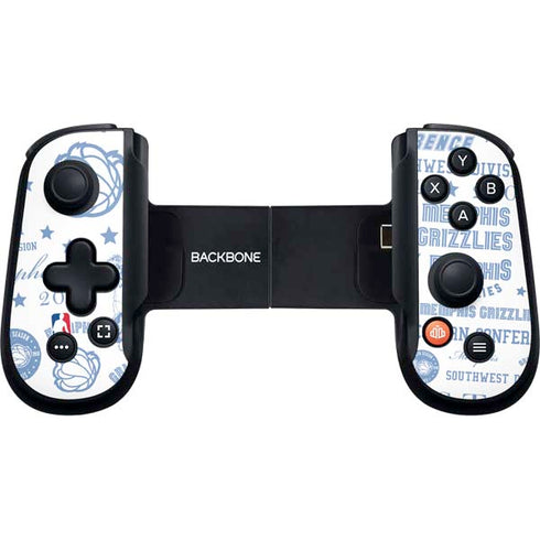 NBA Memphis Grizzlies Historic Blast Backbone One for iPhone Game Controller Skin
